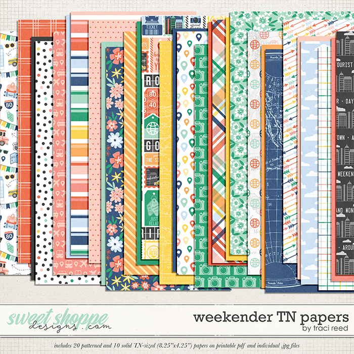 Weekender TN Papers by Traci Reed