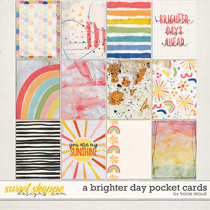 A Brighter Day Pocket Cards by Tracie Stroud A Brighter Day Pocket Cards by Tracie Stroud