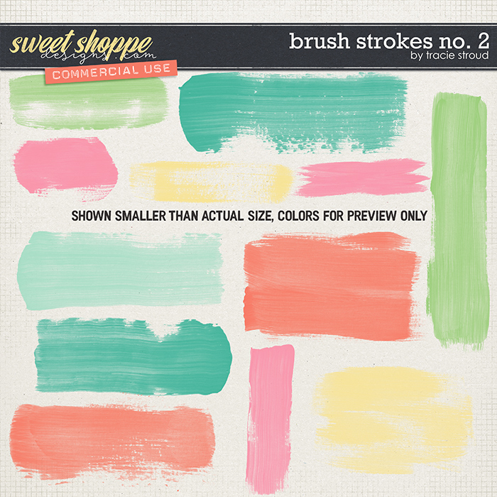CU Brush Strokes no. 2 by Tracie Stroud