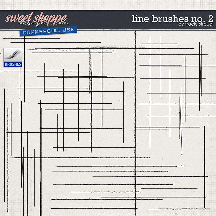 CU Line Brushes no. 2 by Tracie Stroud