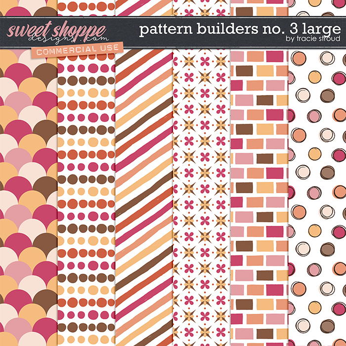CU Pattern Builders no. 3 Large by Tracie Stroud