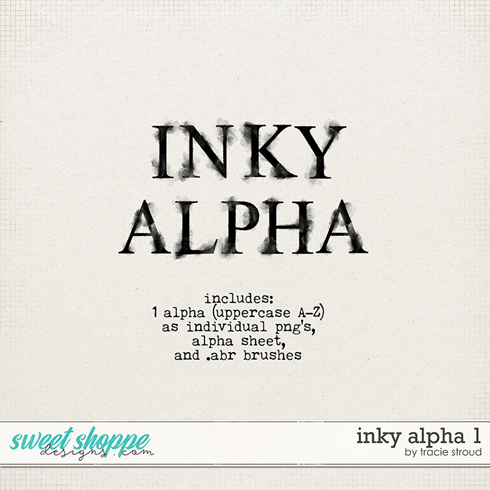 Inky Alpha no. 1 by Tracie Stroud