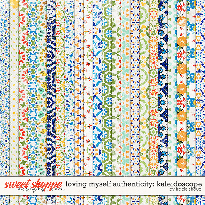 Loving Myself: Authenticity Kaleidoscope Papers by Tracie Stroud
