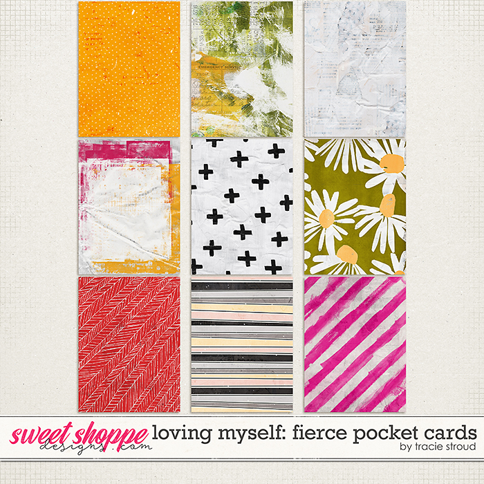 Loving Myself: Fierce Pocket Cards by Tracie Stroud