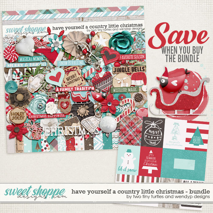 Have Yourself A Country Little Christmas: Bundle by WendyP Designs & Two Tiny Turtles