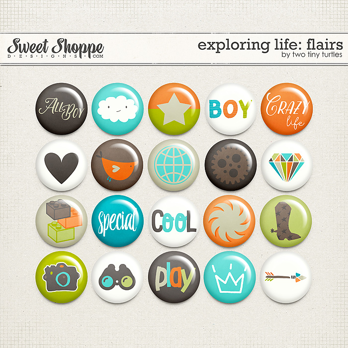Exploring Life: Flairs by Two Tiny Turtles Exploring Life: Flairs by Two Tiny Turtles