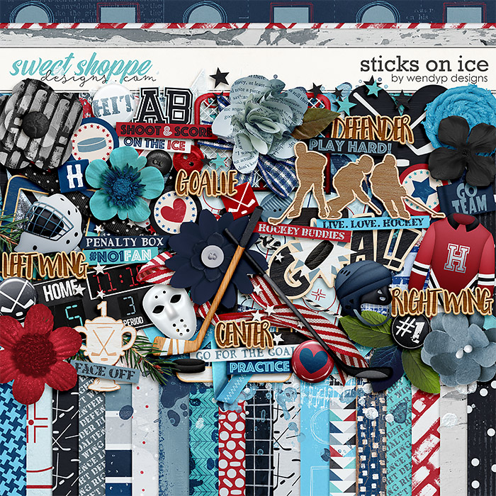 Sticks on ice by WendyP Designs