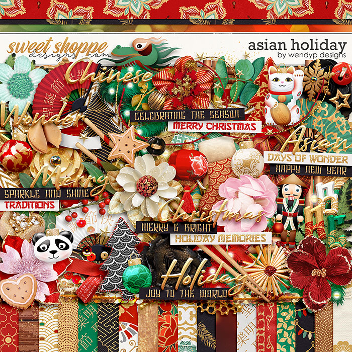 Asian Holiday by WendyP Designs