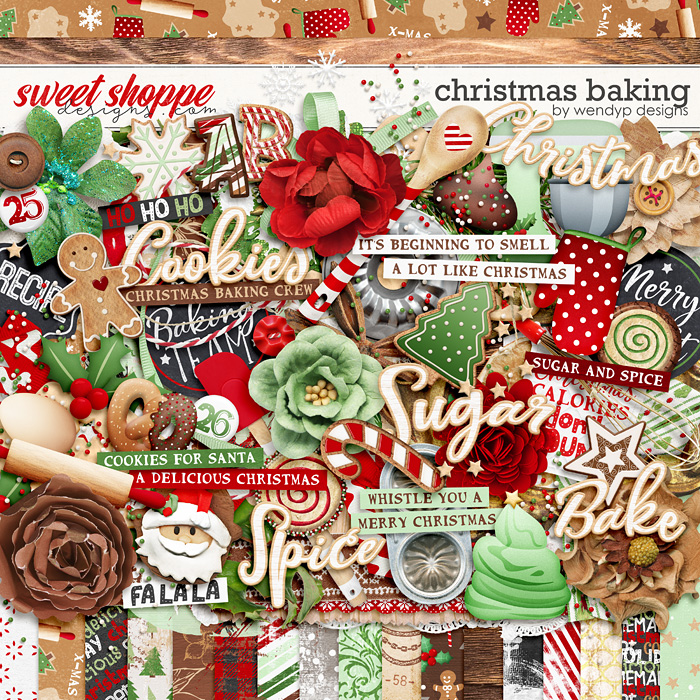 Christmas Baking by WendyP Designs