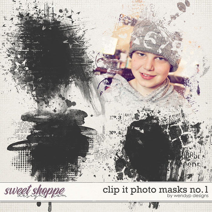 Clip it Photo masks no.1 by WendyP Designs