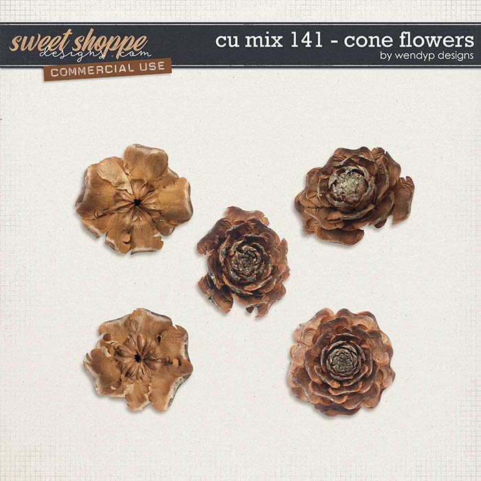 CU Mix 141 - cone flowers by WendyP Designs CU Mix 141 - cone flowers by WendyP Designs