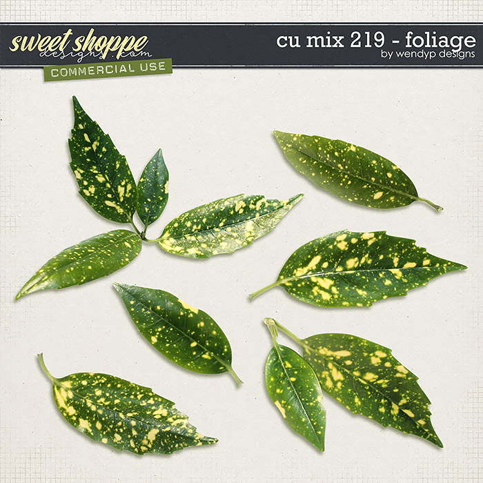 CU Mix 219- leafs by WendyP Designs