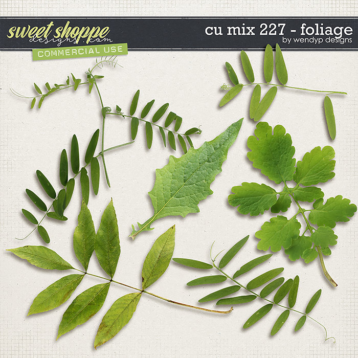 CU Mix 227 - Foliage by WendyP Designs