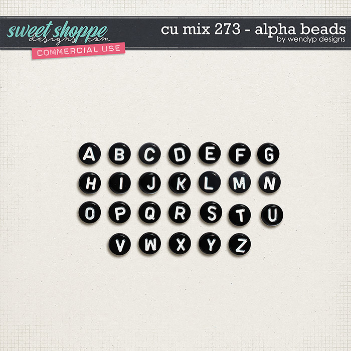 CU Mix 273 - Alpha Beads by WendyP Designs CU Mix 273 - Alpha Beads by WendyP Designs
