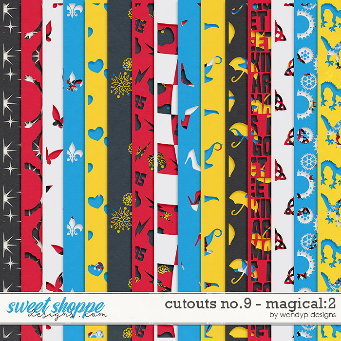 Cutouts No.9 - Magical:2 by WendyP Designs