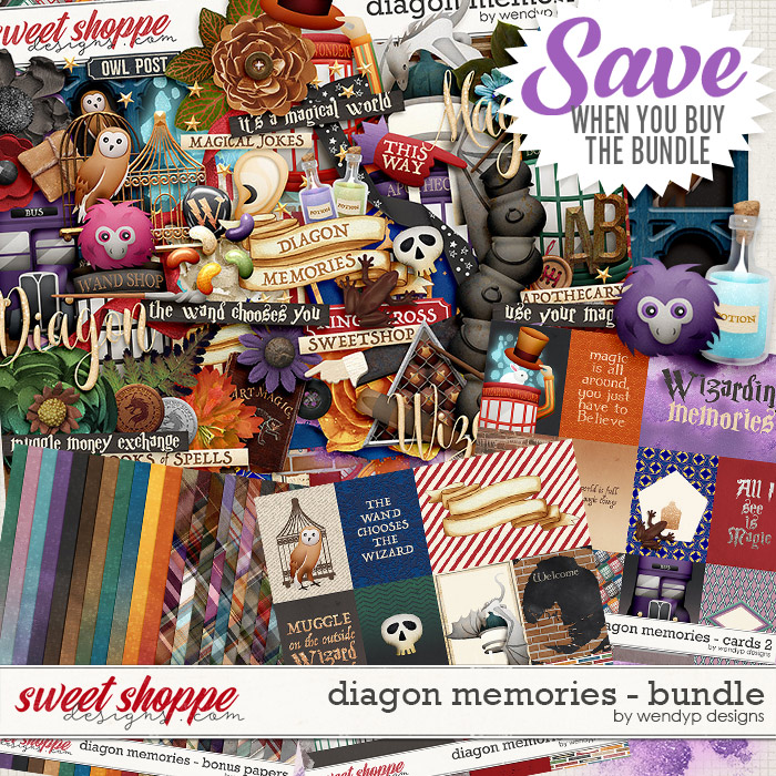 Diagon Memories - Bundle by WendyP Designs