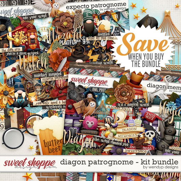 Diagon Patrognome - Kit Bundle by WendyP Designs