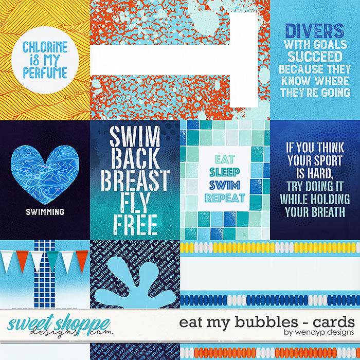 Eat my bubbles - Cards by WendyP Designs Eat my bubbles - Cards by WendyP Designs