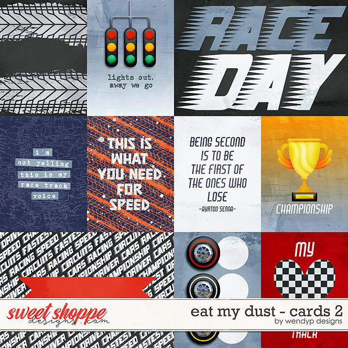 Eat my dust - Cards 2 by WendyP Designs Eat my dust - Cards 2 by WendyP Designs