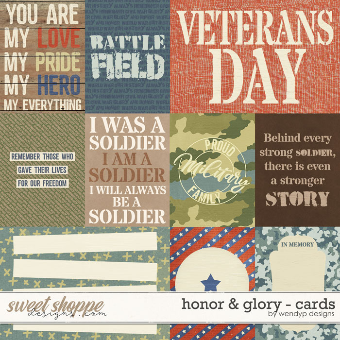 Glory & Honor - cards by WendyP Designs Glory & Honor - cards by WendyP Designs