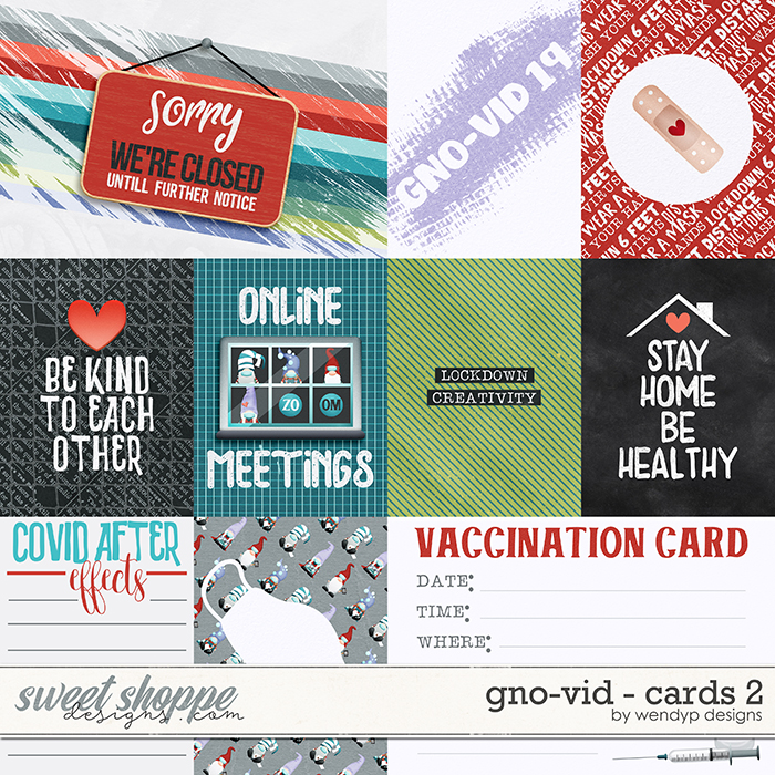 Gno-vid - Cards 2 by WendyP Designs