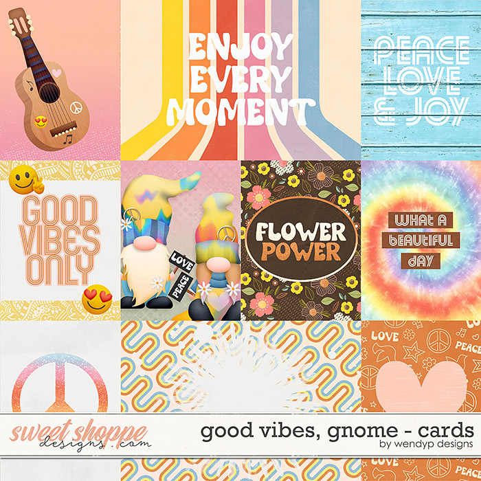 Good vibes, gnomie - Cards by WendyP Designs Good vibes, gnomie - Cards by WendyP Designs
