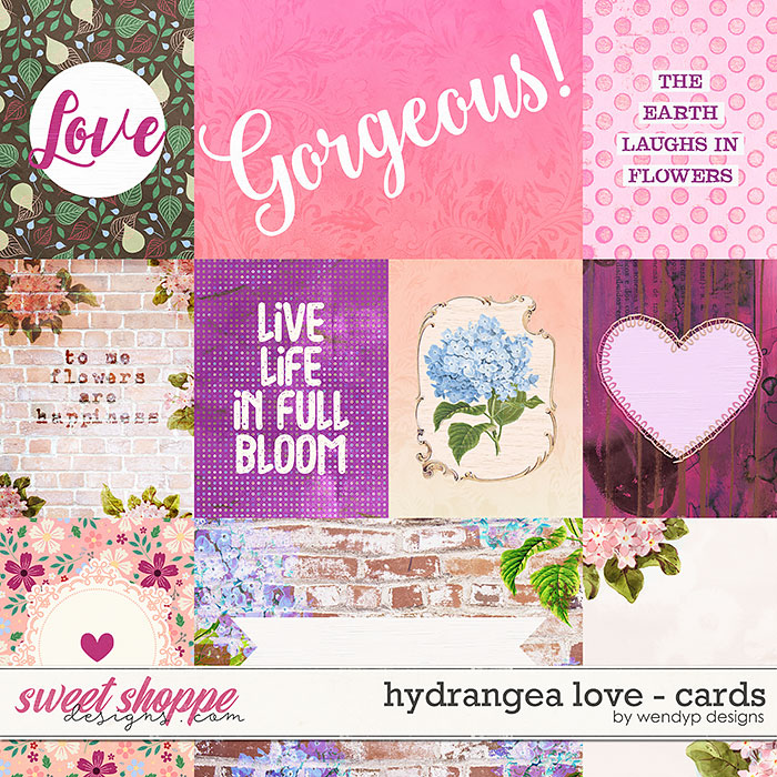 Hydrangea Love - Cards by WendyP Designs Hydrangea Love - Cards by WendyP Designs