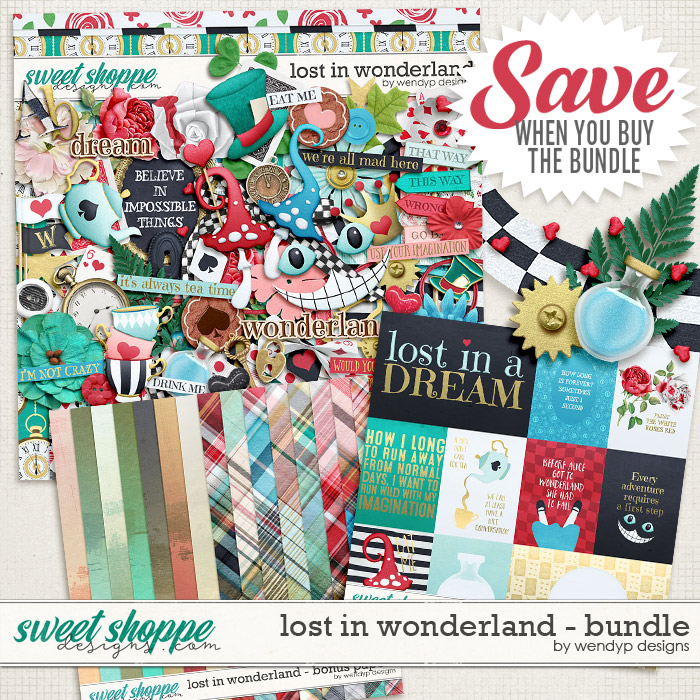 Lost in wonderland - bundle by WendyP Designs