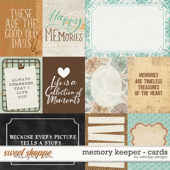 Memory Keeper - Cards by WendyP Designs