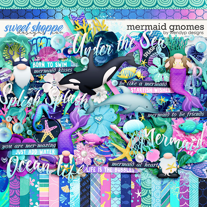 Mermaid gnomes by WendyP Designs