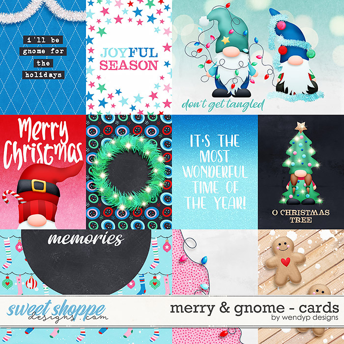 Merry & Gnome - Cards by WendyP Designs
