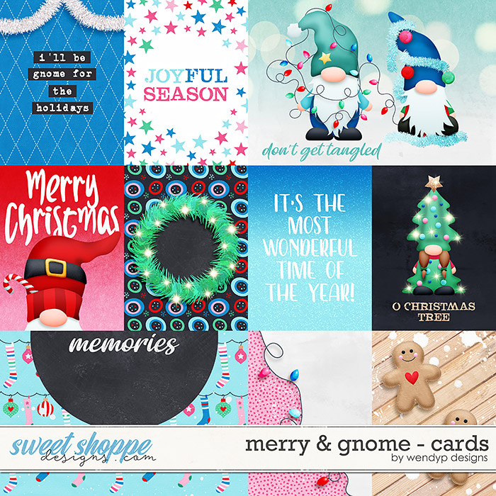 Merry & Gnome - Cards by WendyP Designs Merry & Gnome - Cards by WendyP Designs