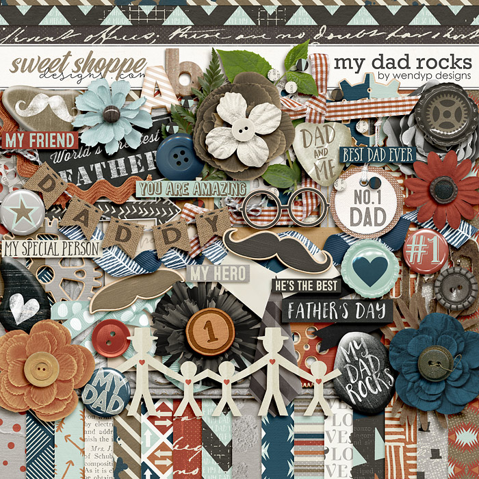 My dad rocks by WendyP Designs