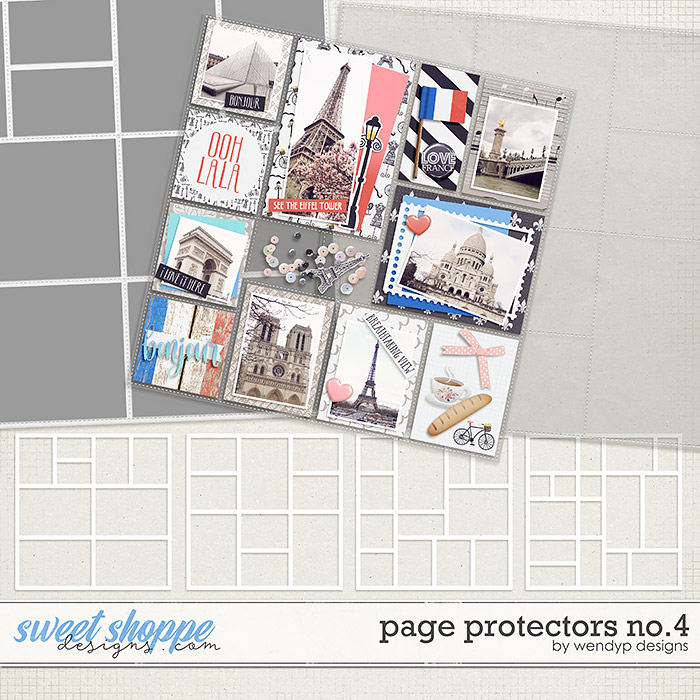Page Protectors No.4 by WendyP Designs