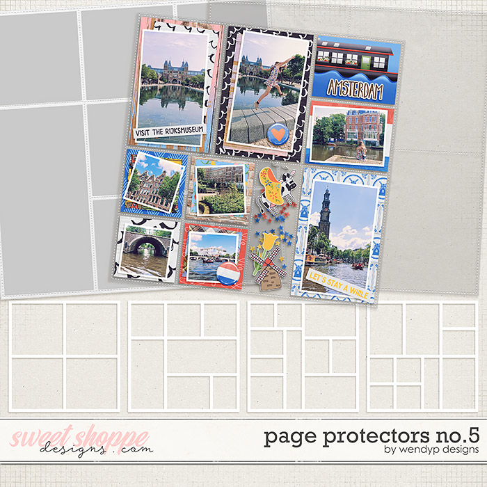 Page Protectors No.5 by WendyP Designs