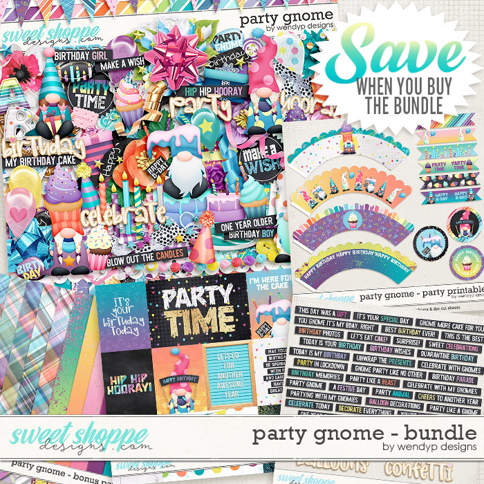Party Gnome - Bundle & *FWP* by WendyP Designs