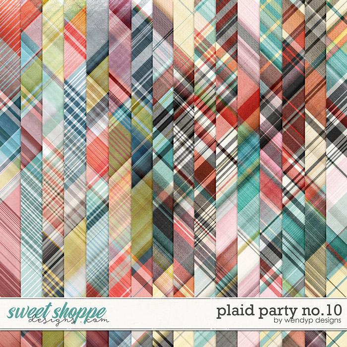 Plaid Party No.10 by WendyP Designs