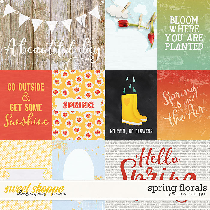 Spring Florals - Cards by WendyP Designs
