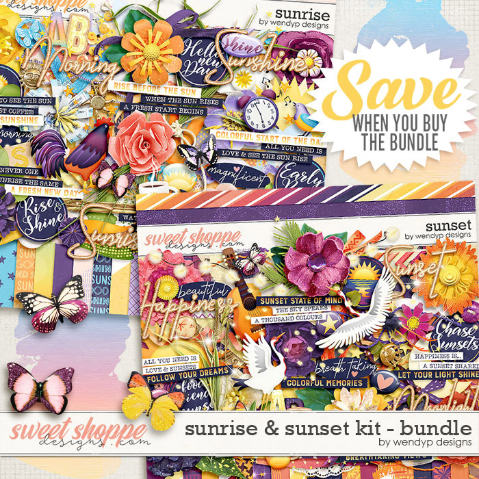 Sunrise & Sunset kit Bundle by WendyP Designs
