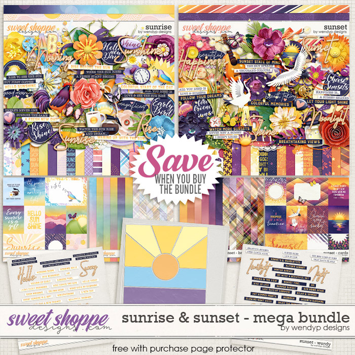 Sunrise & Sunset Mega Bundle & *FWP* by WendyP Designs