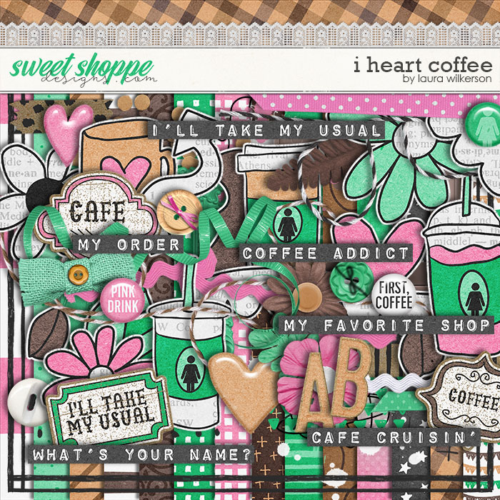 I Heart Coffee: Kit by Laura Wilkerson