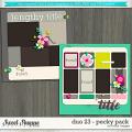 Brook's Templates - Duo 23 - Pecky Pack by Brook Magee