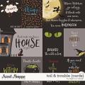 Toil & Trouble {Cards} by Digilicious Design