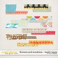 Flowers and Sunshine - Washi Tapes by Red Ivy Design