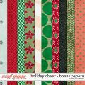 Holiday Cheer - Bonus Papers by Red Ivy Design