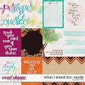 What I Stand For: Cards by Grace Lee