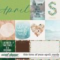 This Time of Year April: Cards by Grace Lee
