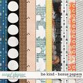 Be Kind - Bonus Papers by Red Ivy Design
