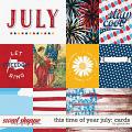 This Time of Year July: Cards by Grace Lee