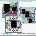 Cindy's Layered Templates - Trio Pack 49: Worlds-Norway by Cindy Schneider